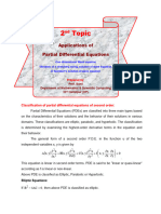 2 Topic: Applications of Partial Differential Equations