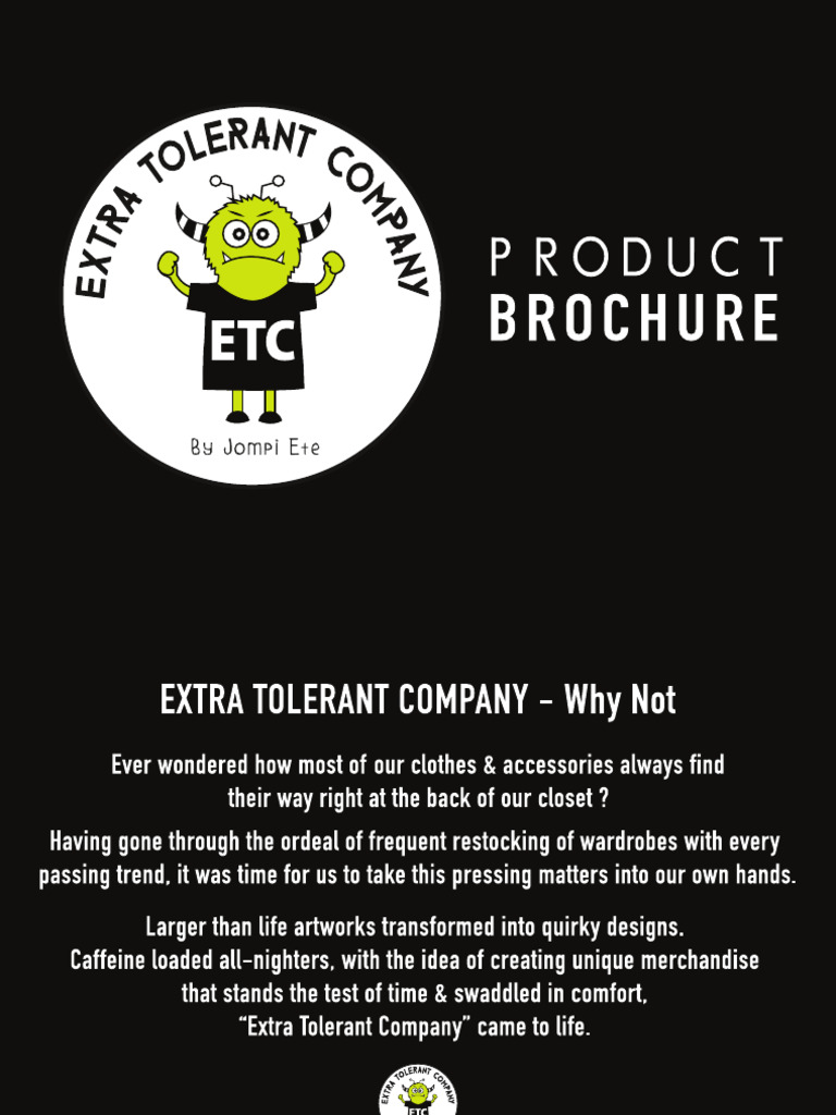 Etc Brochure | PDF