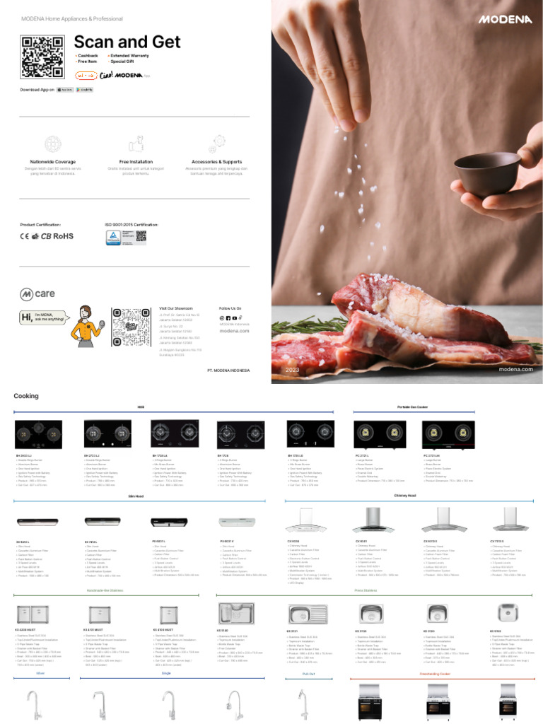 MODENA Ebrochure Distributor HO-JKT-PREVIEW VERSION | PDF | Cookware ...