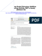 Download Fast Desktop Scale Extrusion Additive Manufacturing Article Not A Book Jamison Go full chapter