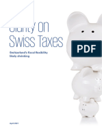 Swiss Taxes 2021