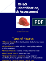 3 OHS Risk assessment