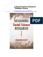 Designing Social Science Research Oddbjorn Bukve Full Chapter