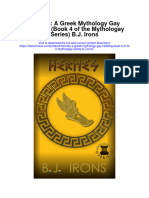 Hermes A Greek Mythology Gay Retelling Book 4 of The Mythologay Series B J Irons Full Chapter
