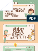 Basic Concepts in Digital Learning Materials Development