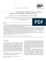 Applicability of thin or thick skinned structural models in a region of-paton-2006