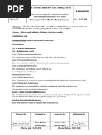 Mould Loading & Unloading Procedure | PDF | Screw | Industrial Processes