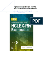 Download Hesi Comprehensive Review For The Nclex Rn Examination E Book Hesi full chapter