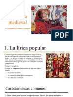 Lírica Medieval