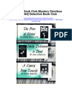 Download Detective Book Club Mystery Omnibus 11 1984 Detective Book Club full chapter