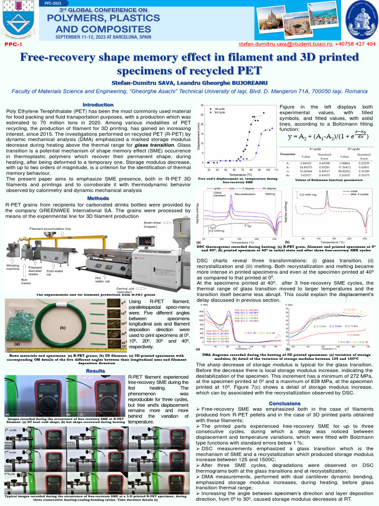 Poster PPC 2023 Barcelona | PDF | Differential Scanning Calorimetry ...