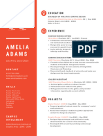 Graphic Designer Resume Example