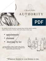 Chapter 6 Authority