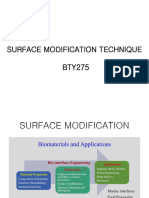 surface modification of biomaterial