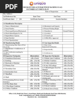 Security Container Check Sheet Form | PDF
