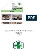 ANALISA SITUASI UPTD PUSKESMAS KUTA SELATAN FIK EP. 2.7.1 A