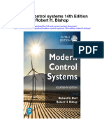 Modern Control Systems 14Th Edition Robert H Bishop Full Chapter