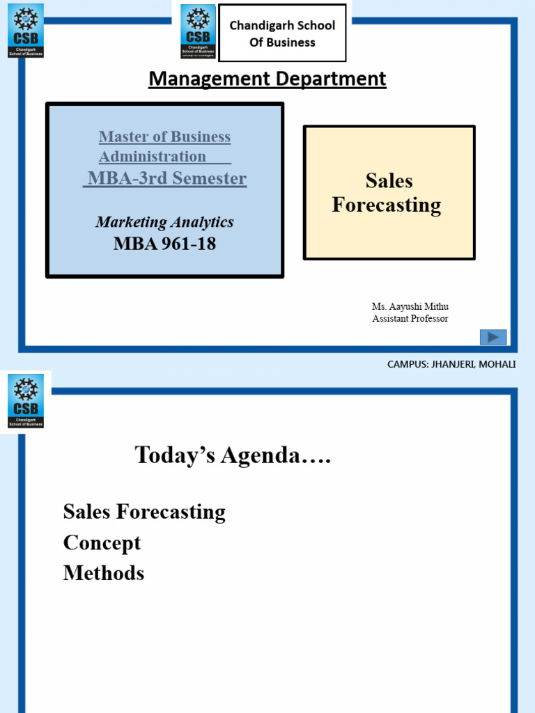 Sales Forecasting (MA) | PDF | Forecasting | Data Analysis