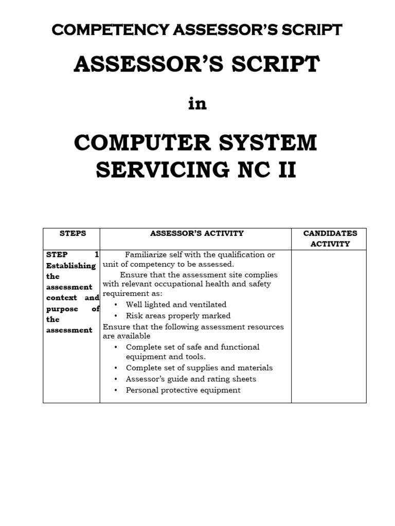 SCRIPT | PDF | Evidence