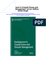Download Development In Coastal Zones And Disaster Management 1St Ed Edition Amita Singh full chapter