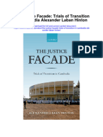 The Justice Facade Trials of Transition in Cambodia Alexander Laban Hinton Full Chapter