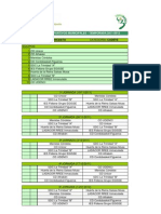 Calendario cadete