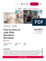 Vivienda en Venta en Calle VILLAR 41 08041, Barcelona, BARCELONA - Aliseda Inmobiliaria