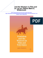 Download Feminism And The Western In Film And Television 1St Ed Edition Mark E Wildermuth full chapter