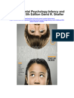 Download Developmental Psychologyinfancy And Childhood 5Th Edition David R Shaffer full chapter