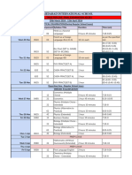 Time-Table - Sheet1