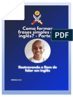 Como Formar Frases Simples em Inglês - Parte 01