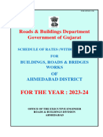 Ahmedabad District - SOR 2023-24