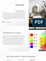 Cement Manufacturing Process