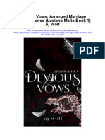 Download Devious Vows Arranged Marriage Mafia Romance Luciano Mafia Book 1 Aj Wolf full chapter