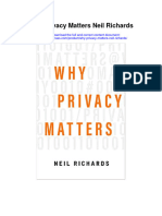 Why Privacy Matters Neil Richards All Chapter