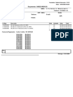 Orçamento: 3AB22-0920123: Endereço