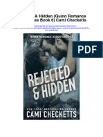 Rejected Hidden Quinn Romance Adventures Book 6 Cami Checketts All Chapter