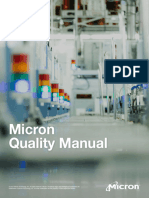 Micron Quality Manual