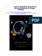 Why We Doubt A Cognitive Account of Our Skeptical Inclinations N Angel Pinillos All Chapter