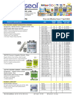 NeoSeal Price List-2023-24