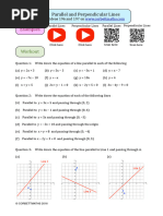 Parallel and Perpendicular Graphs PDF