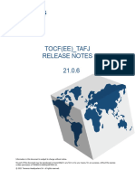 TOCF (EE) TAFJ 21.0.6 Release Notes