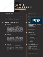 Jamie Chastain's CV