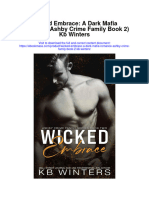 Wicked Embrace A Dark Mafia Romance Ashby Crime Family Book 2 KB Winters All Chapter