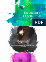 Impact of Covid-19 On Education
