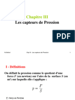 chp III- Les capteurs de Pression