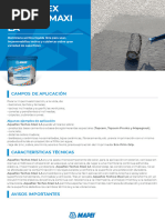 Ficha Técnica de Mapelastic Smart | PDF | Hormigón | Mortero (Albañilería)