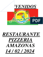 Menu Amazonas Salon