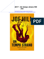 Hill Joe 2017 Un Tempo Strano Hill Joe Full Chapter
