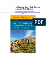Hill Towns of Central Italy Rick Steves Snapshot Rick Steves Full Chapter